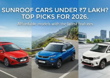 Affordable Sunroof Cars In India