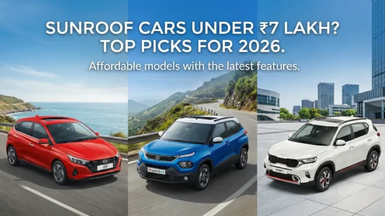 Affordable Sunroof Cars In India