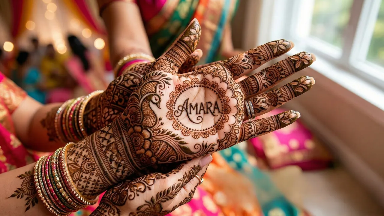 Name Mehndi Design