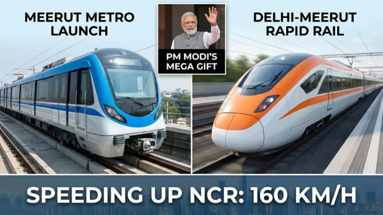Narendra Modi Meerut Metro Inauguration