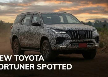 New Toyota Fortuner Spotted