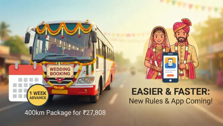 Roadways Bus Booking For Wedding