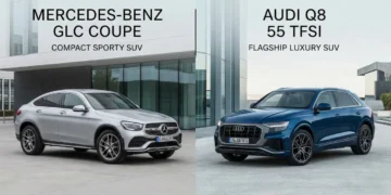 Audi Q8 vs Mercedes GLC Coupe