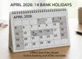Banks Closed In April 2026