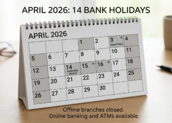 Banks Closed In April 2026