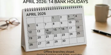 Banks Closed In April 2026
