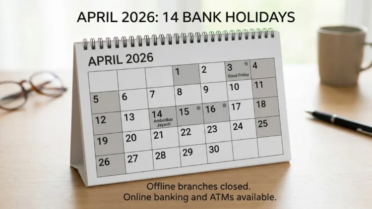Banks Closed In April 2026