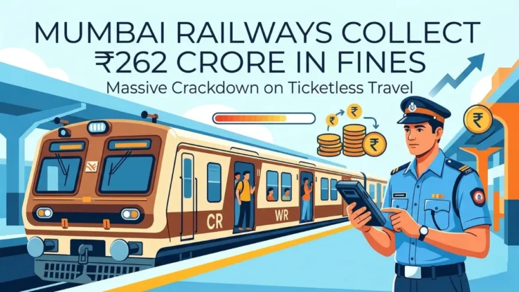 Mumbai Train Fine ₹262 Crore