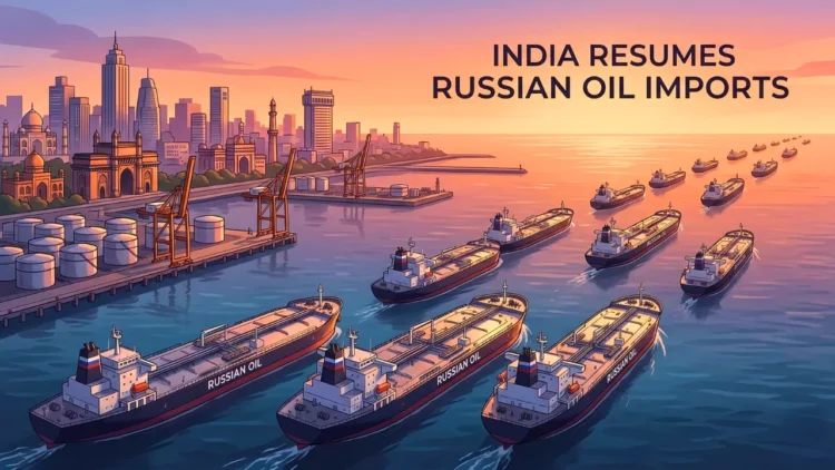 Russian Oil Tanker In India