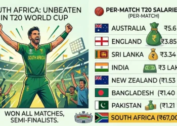 T20 World Cup 2026 Salary Per Match