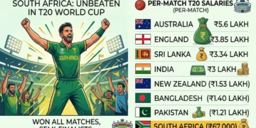 T20 World Cup 2026 Salary Per Match