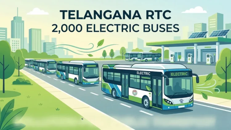 Telangana RTC Electric Buses