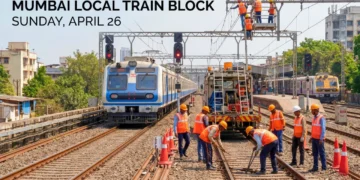 Mumbai Local Train Mega Block April 26