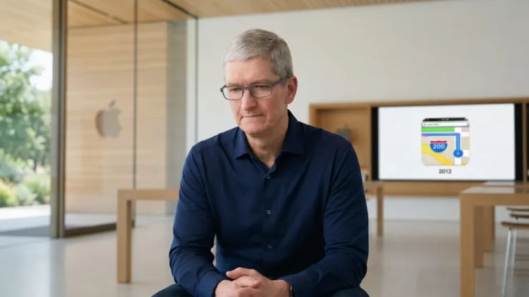 Tim Cook Apple Maps Mistake