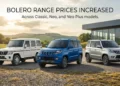 Mahindra Bolero Price Hike