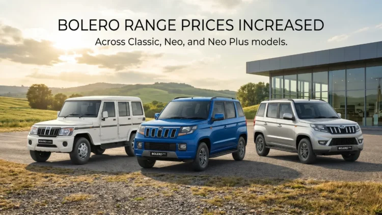 Mahindra Bolero Price Hike