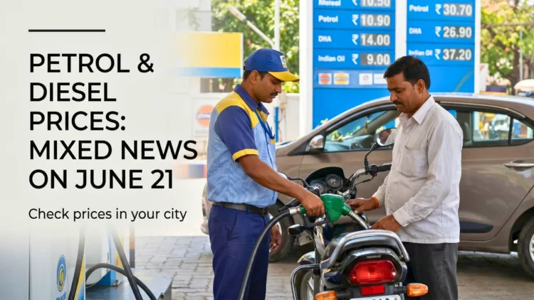 Petrol Diesel Price 21st May